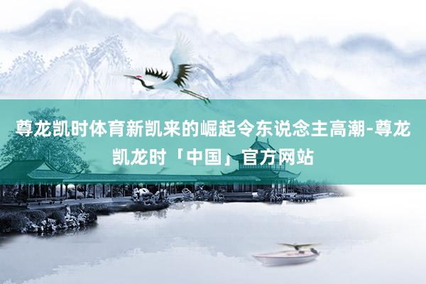 尊龙凯时体育新凯来的崛起令东说念主高潮-尊龙凯龙时「中国」官方网站